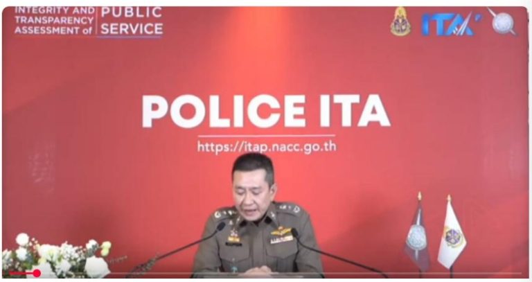 กิจกรรมชี้แจงการประเมินคุณธรรมและความโปร่งใสในการดำเนินงานของหน่วยงานภาครัฐ (ITA) ของสถานีตำรวจ ปี ๒๕๖๘ 